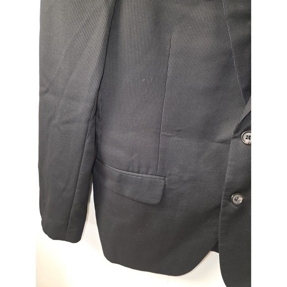 Ralph Lauren Pinstripe 2 Button Wool Blend Blazer Sports Coat Jacket - Picture 3 of 13